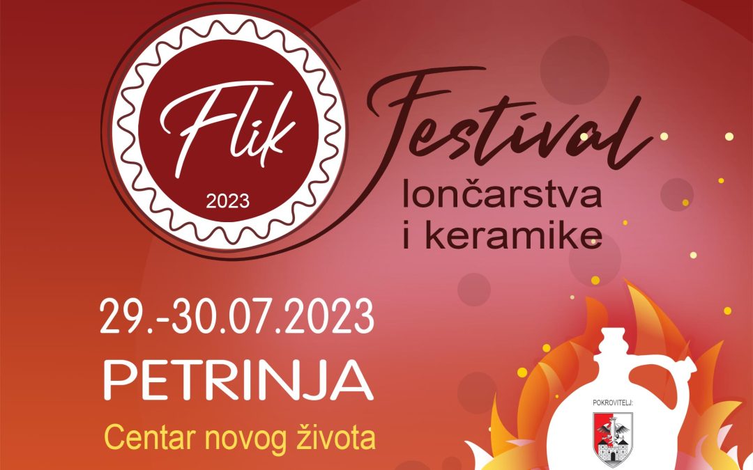FLIK 2023 – program Festivala keramike i lončarstva Petrinja