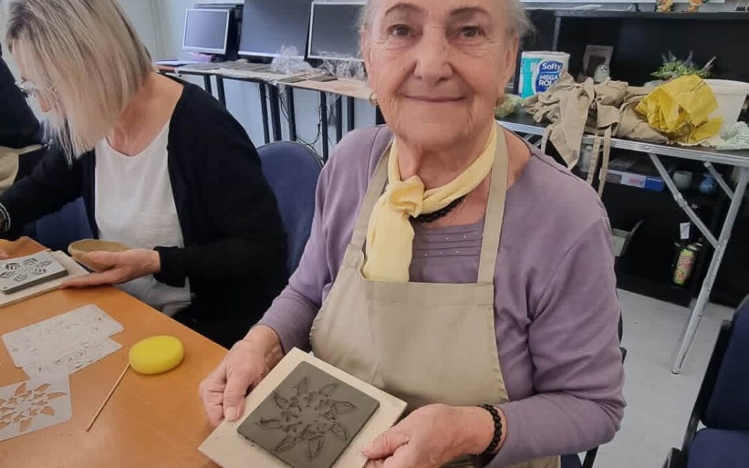 Radionica u Klubu umirovljenika Petrinja